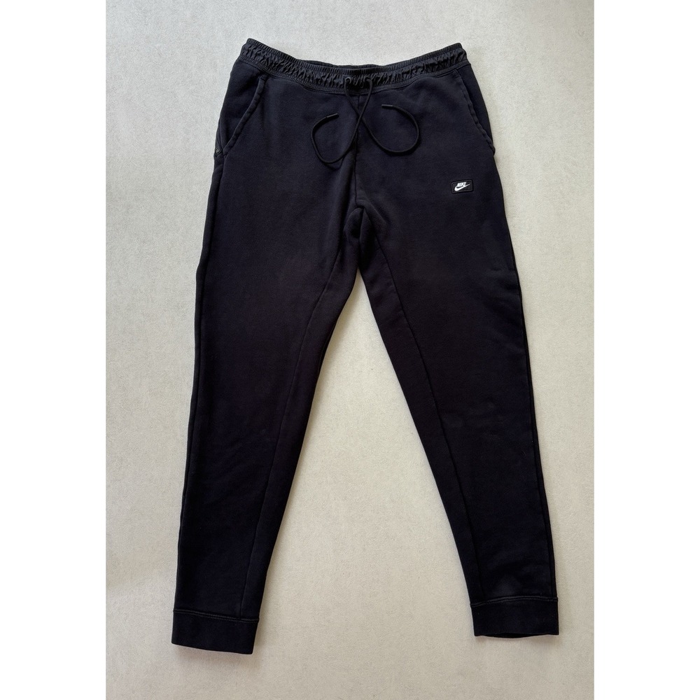 Nike Sportswear Modern Joggers Mens M Black Zip Pocket Athletic Streetwear Urban